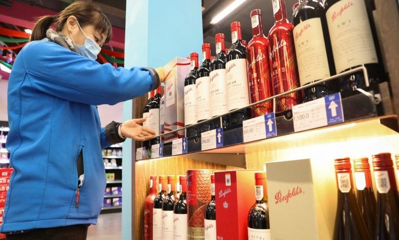 China Turns Down Batches of Australia Wine from Importing