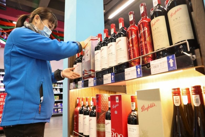China Turns Down Batches of Australia Wine from Importing