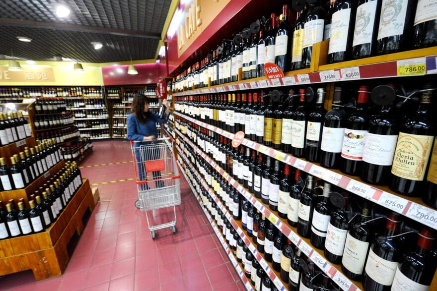 China's Top 10 Wine Import Countries in May